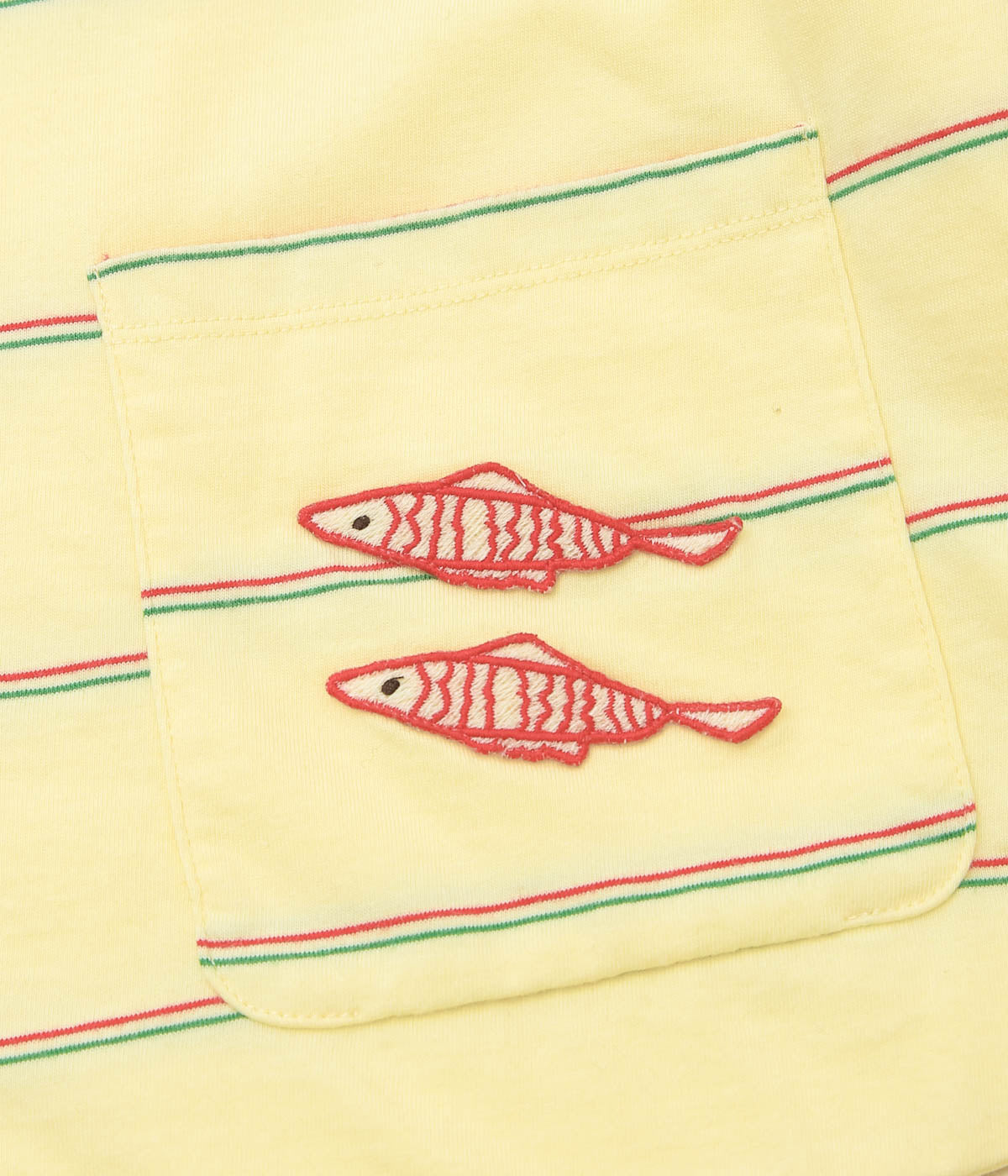 BODE "SUMMERTIME STRIPE CARDIGAN" (YELLOW MULTI)