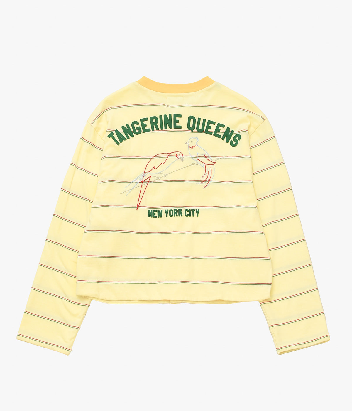 BODE "SUMMERTIME STRIPE CARDIGAN" (YELLOW MULTI)