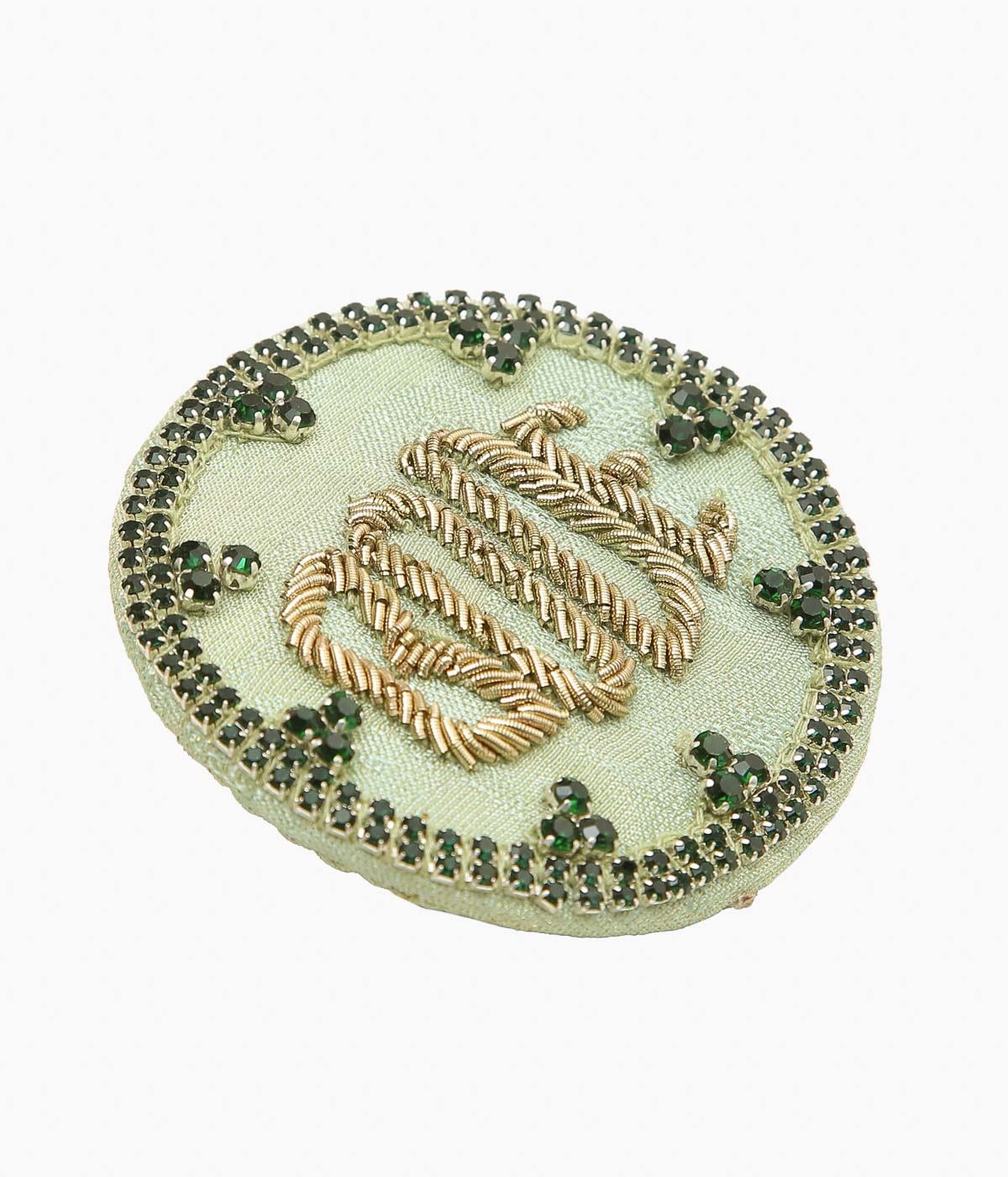 BODE ''WILLOW BROOCH'' (GREEN)