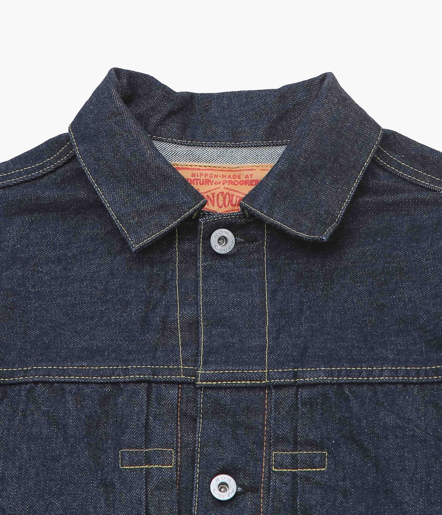 BONCOURA ''1ST JACKET 43 WWⅡ NATURAL INDIGO DYE 15TH ANNIVERSARY MODEL'' (INDIGO)