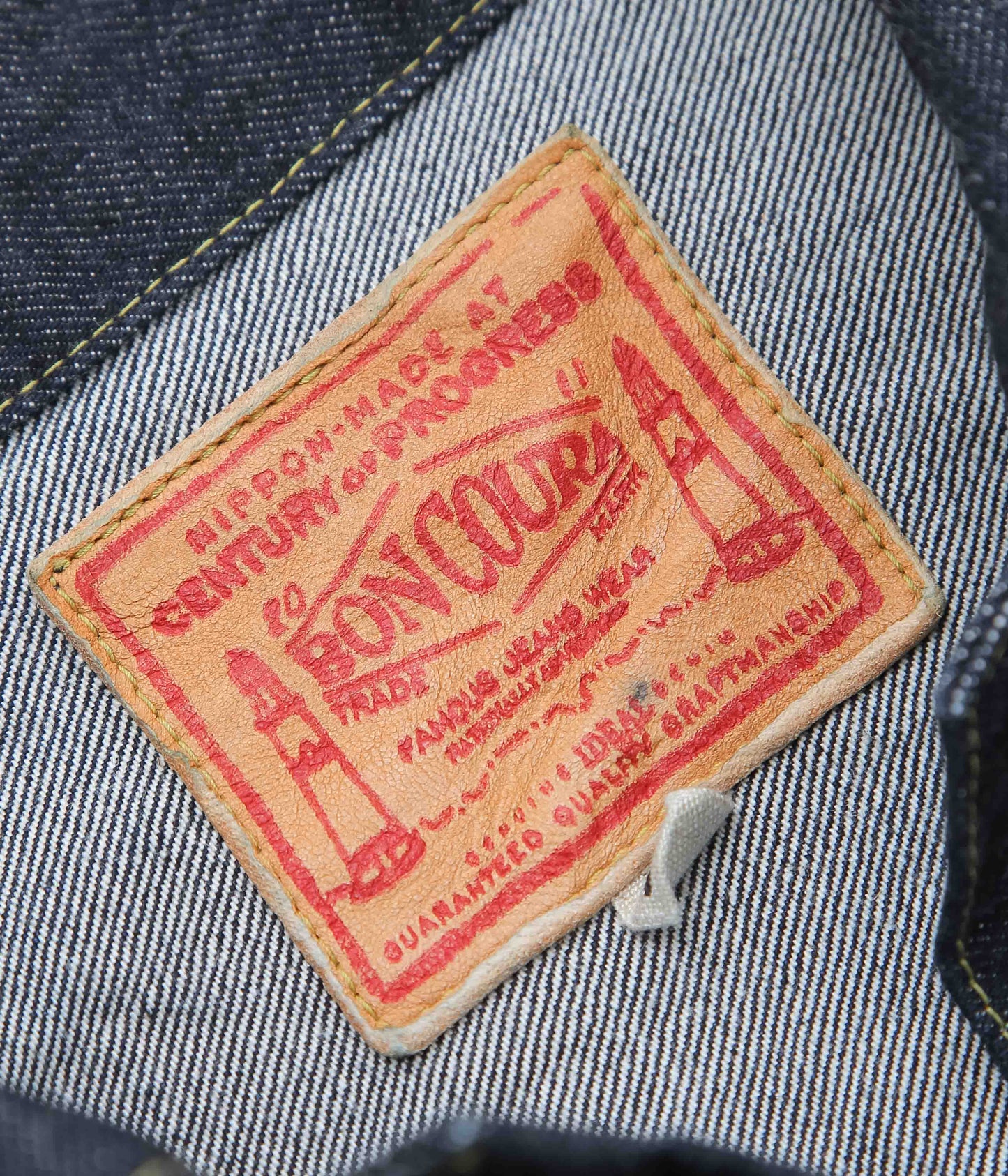 BONCOURA ''1ST JACKET 43 WWⅡ NATURAL INDIGO DYE 15TH ANNIVERSARY MODEL'' (INDIGO)