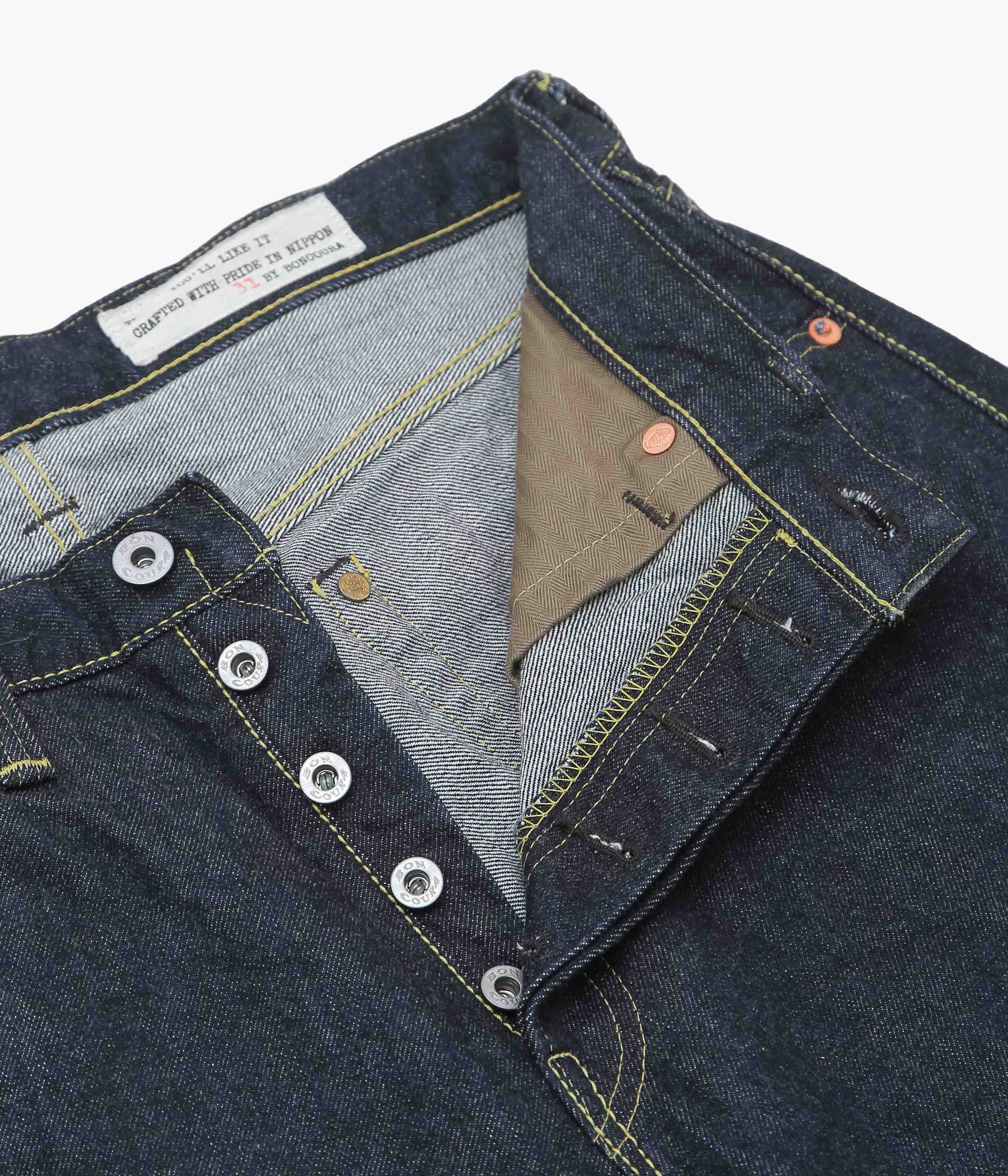 BONCOURA ''43XX WWⅡ DENIM NATURAL INDIGO DYE 15TH ANNIVERSARY