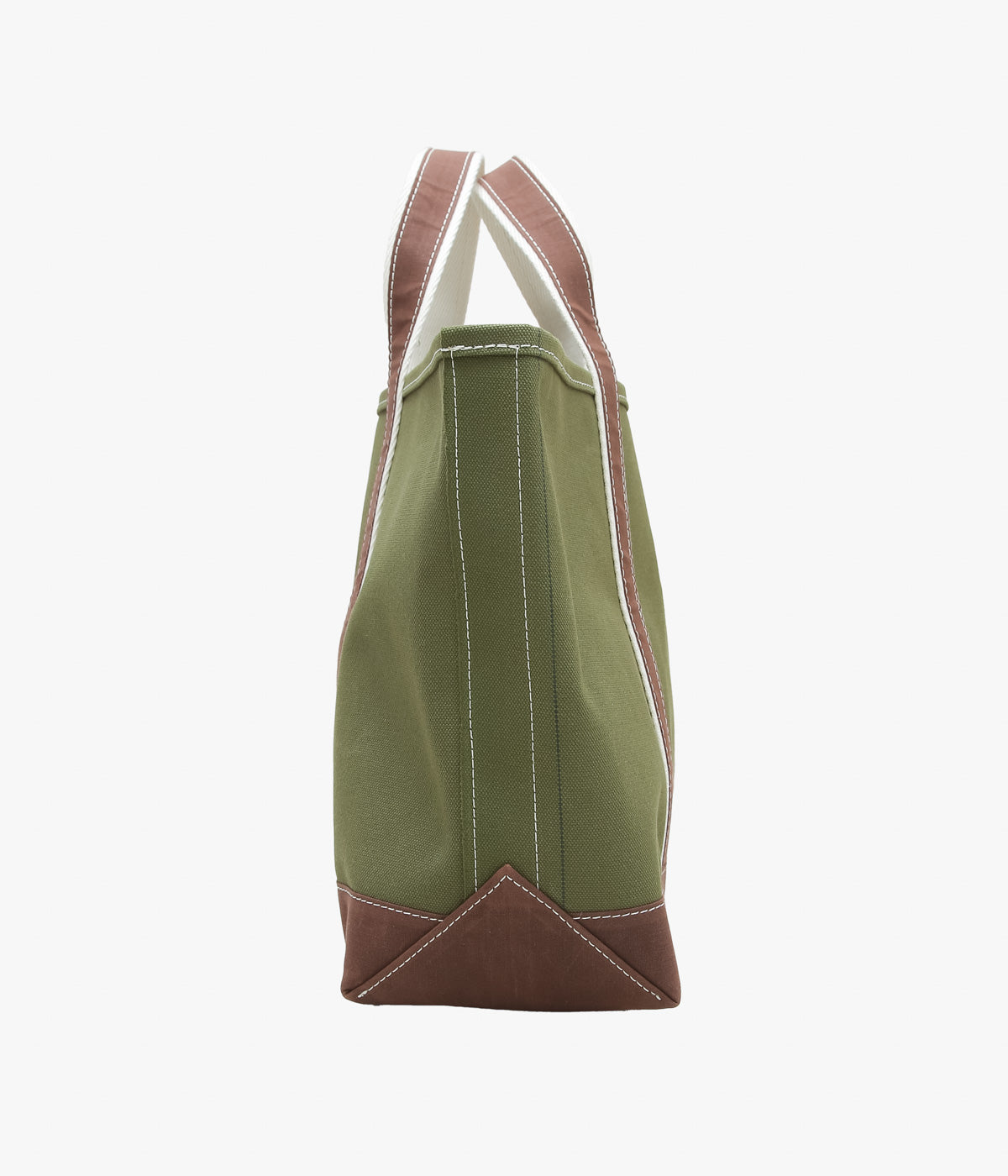 BONCOURA "BOAT TOTE ARMY" (OLIVE DUCK x PARAFFIN BROWN DUCK)