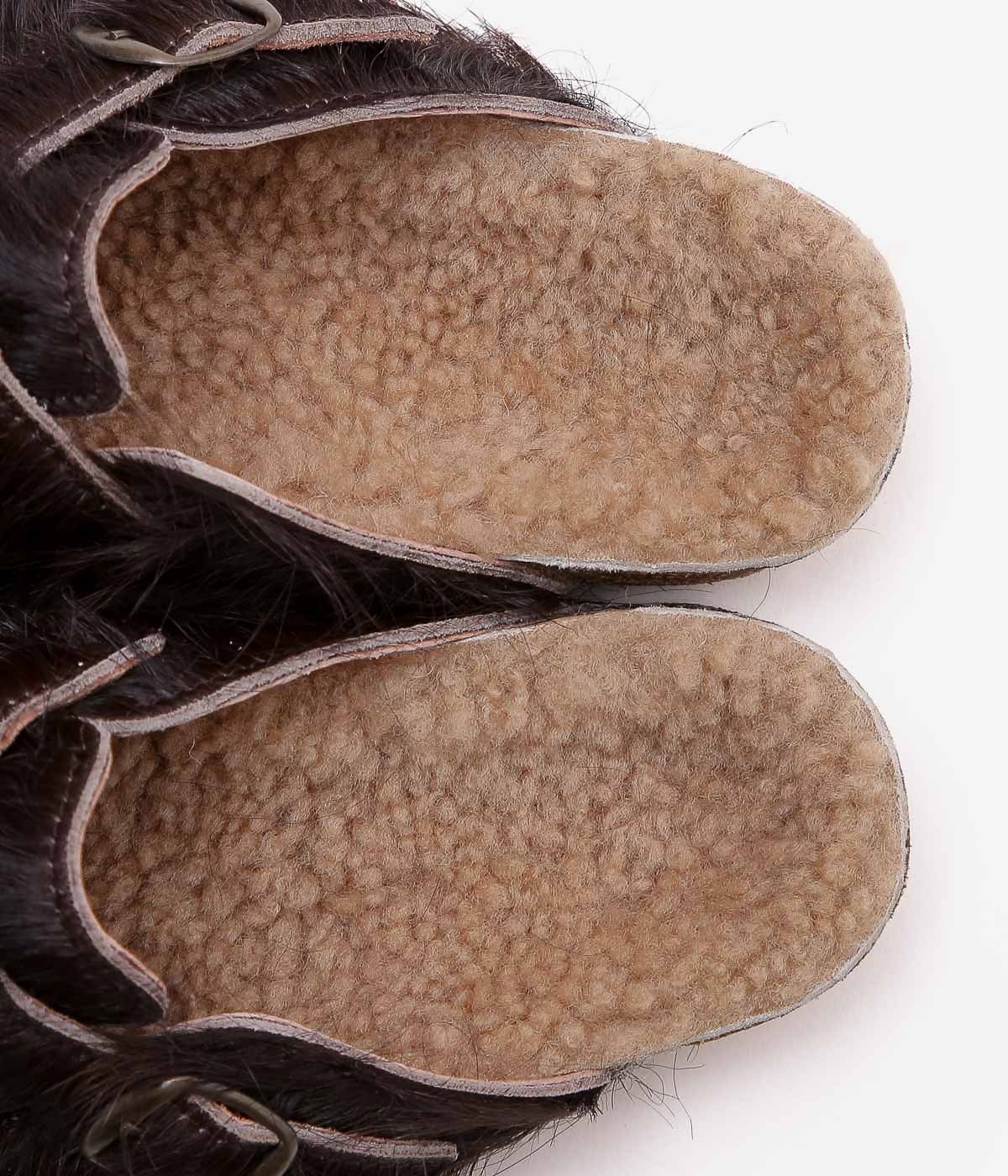 BOSABO ''LEON BOA'' (LONG MARRON) – THE STORE BY MAIDENS