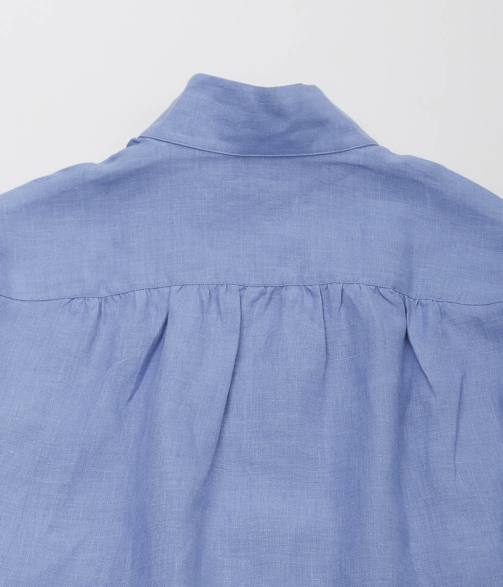 トップス BOURRIENNE Paris X SCULPTEUR Blue Linen Sirt for Men | Bourrienne Paris X