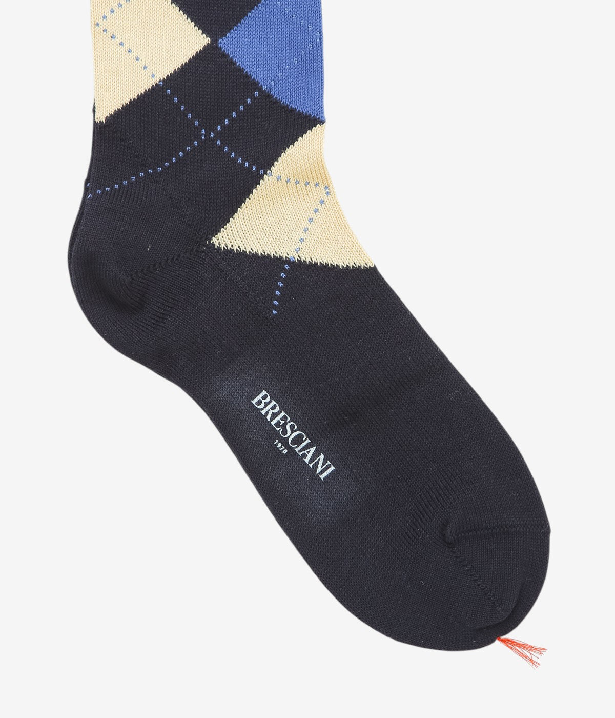 BRESCIANI ''ARGYLE'' (NAVY/BLUE/IVORY)
