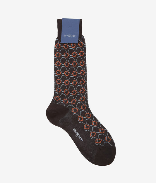 BRESCIANI ''HEXAGON'' (BROWN)