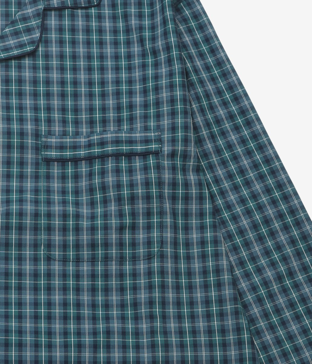 BROOKS BROTHERS ''BLOADCLOTH PAJAMA SET UP'' (GREEN)