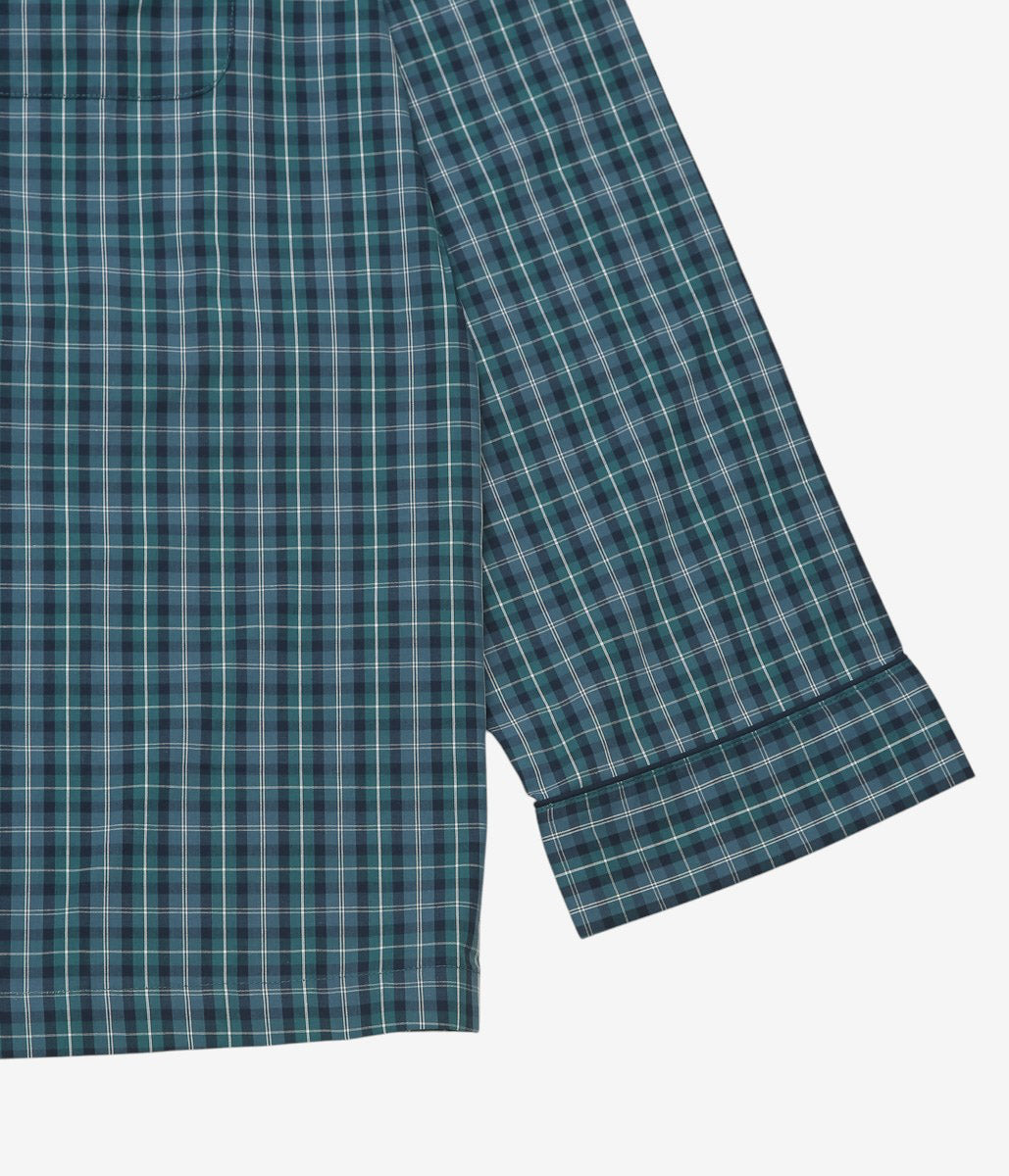 BROOKS BROTHERS ''BLOADCLOTH PAJAMA SET UP'' (GREEN)