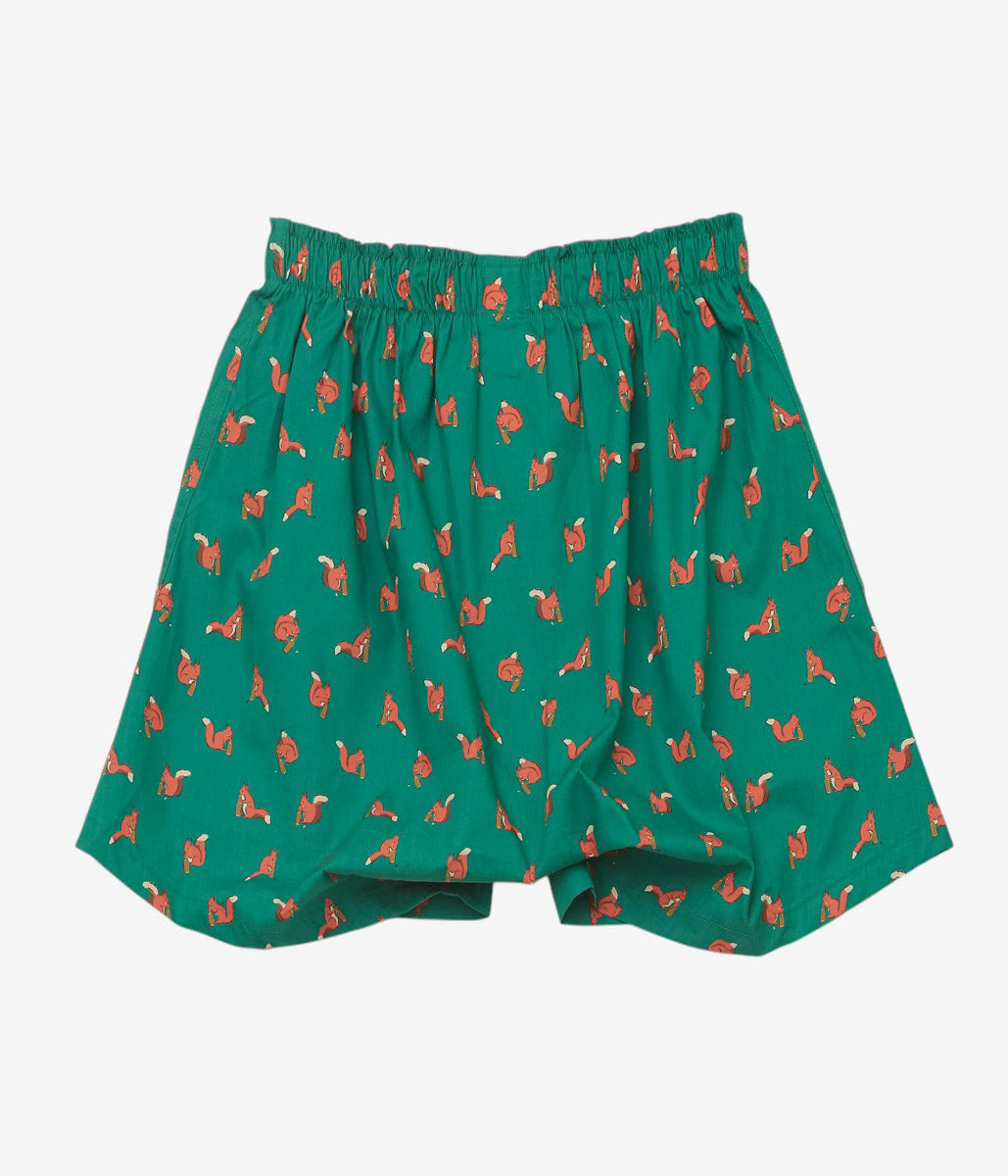 BROOKS BROTHERS ''BOXER SHORTS BLOADCLOTH'' (GREEN/SQUIRREL)