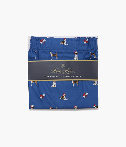 BROOKS BROTHERS ''BOXER SHORTS'' (BLUE DOG)