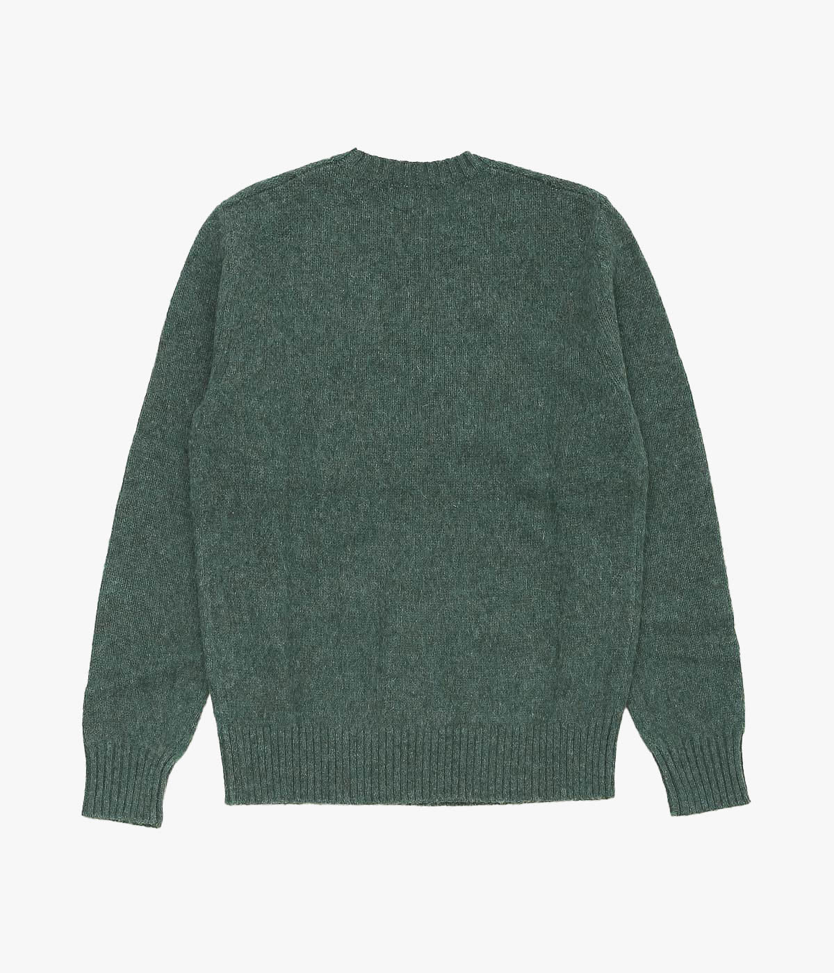 BROOKS BROTHERS ''BRUSHED WOOL CREW NECK SWEATER'' (HOLLY)