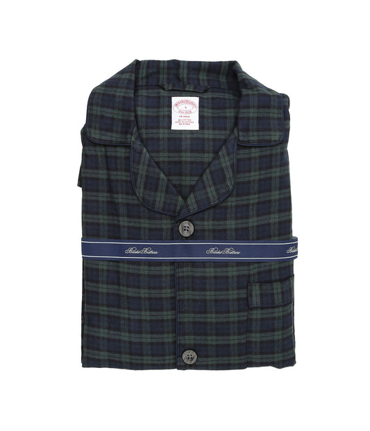 BROOKS BROTHERS ''COTTON FLANNEL PAJAMA'' (BLACKWATCH)