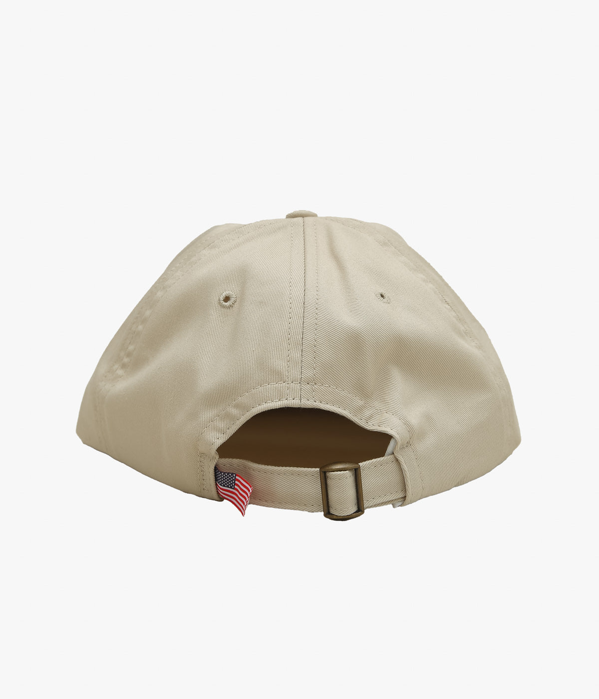 BROOKS BROTHERS ''COTTON TWILL GF LOGO BASEBALL CAP'' (KHAKI)