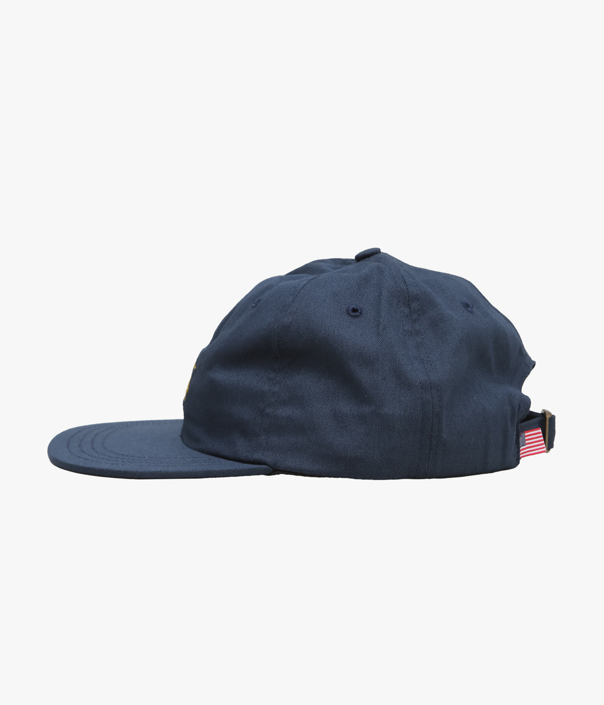 BROOKS BROTHERS ''COTTON TWILL GF LOGO BASEBALL CAP'' (NAVY)