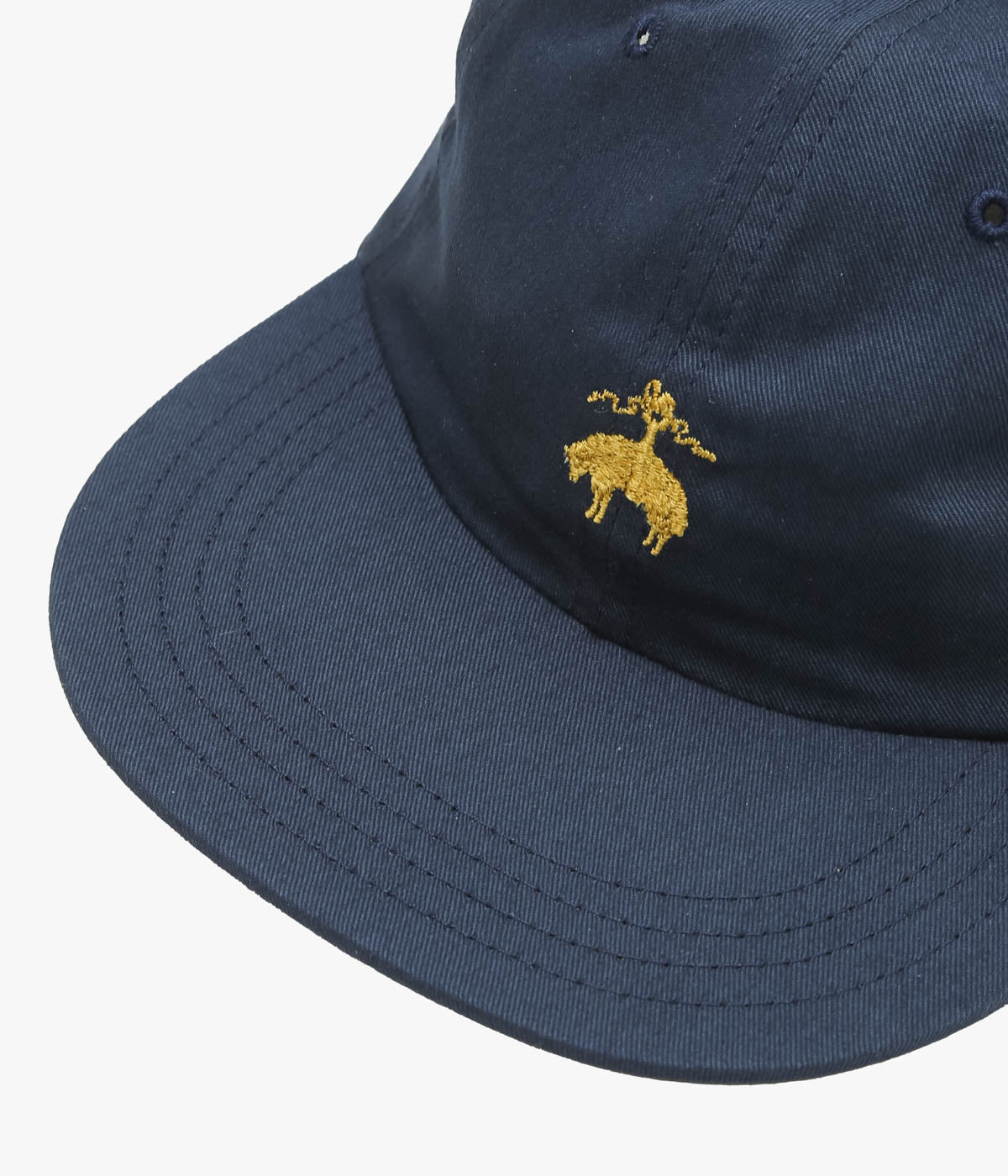 BROOKS BROTHERS ''COTTON TWILL GF LOGO BASEBALL CAP'' (NAVY)