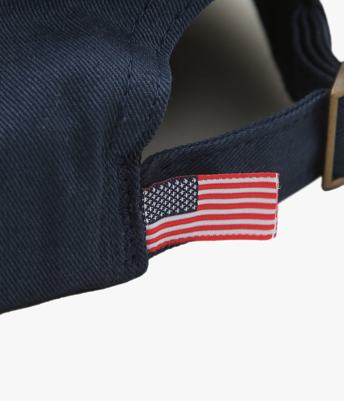 BROOKS BROTHERS ''COTTON TWILL GF LOGO BASEBALL CAP'' (NAVY)