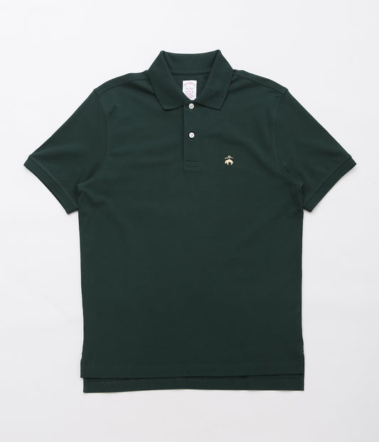 BROOKS BROTHERS ''KNT SS SUPIMA STRETCH POLO ORG'' (DARK GREEN)