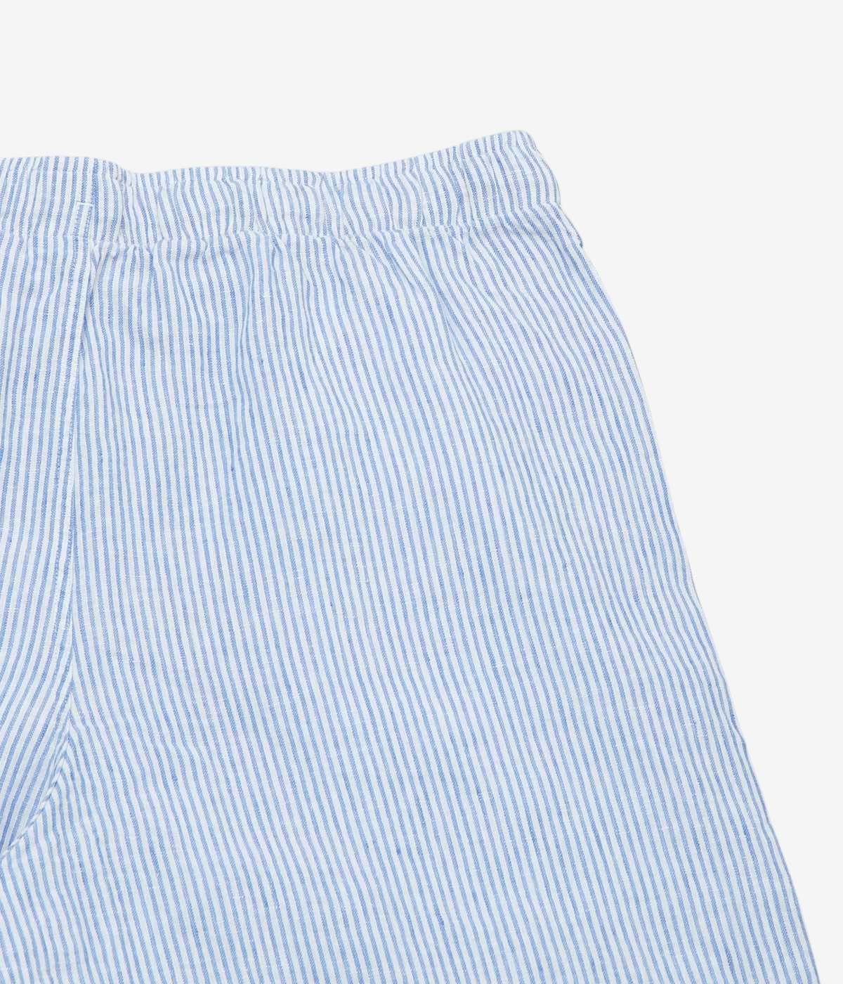 BROOKS BROTHERS ''LINEN SHORT PAJAMA '' (BLUE STRIPE)