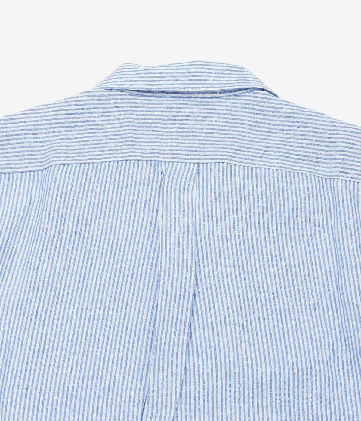 BROOKS BROTHERS ''LINEN SHORT PAJAMA '' (BLUE STRIPE)