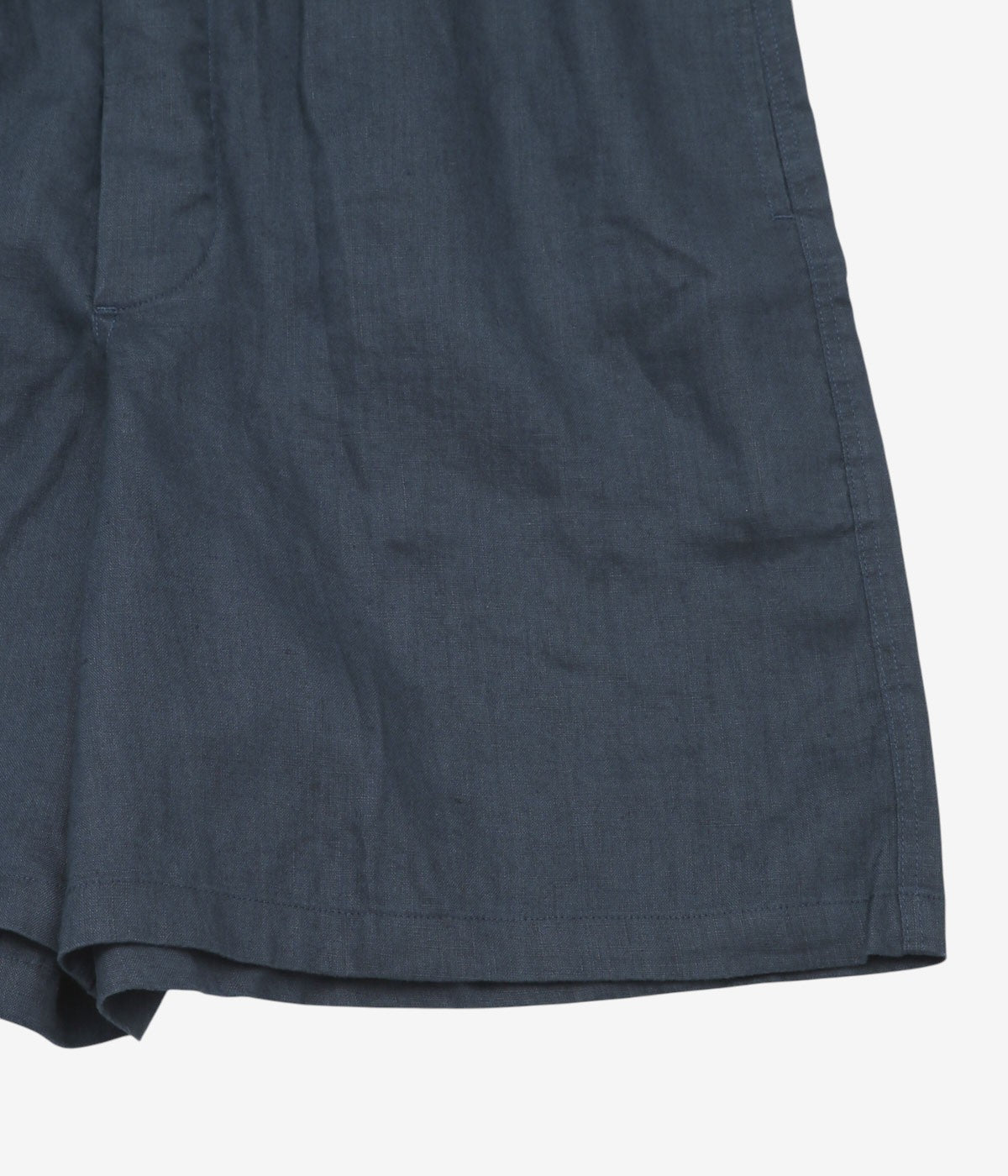 BROOKS BROTHERS "LINEN SHORT PAJAMA" (NAVY)