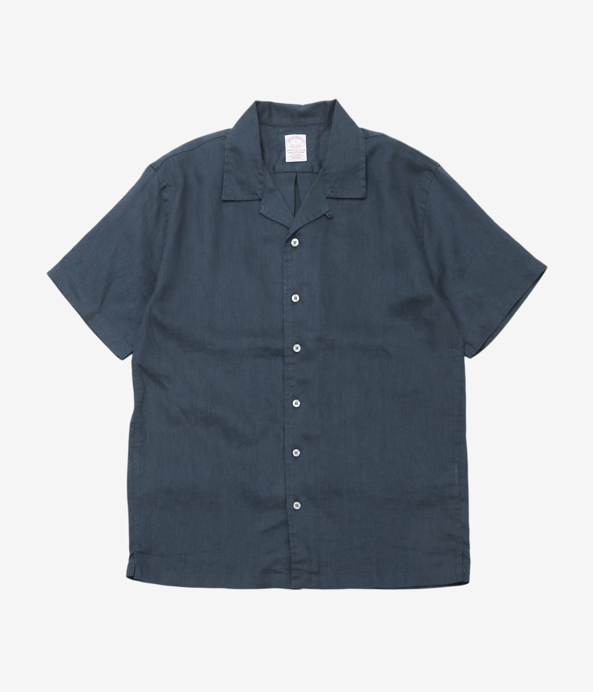 BROOKS BROTHERS "LINEN SHORT PAJAMA" (NAVY)