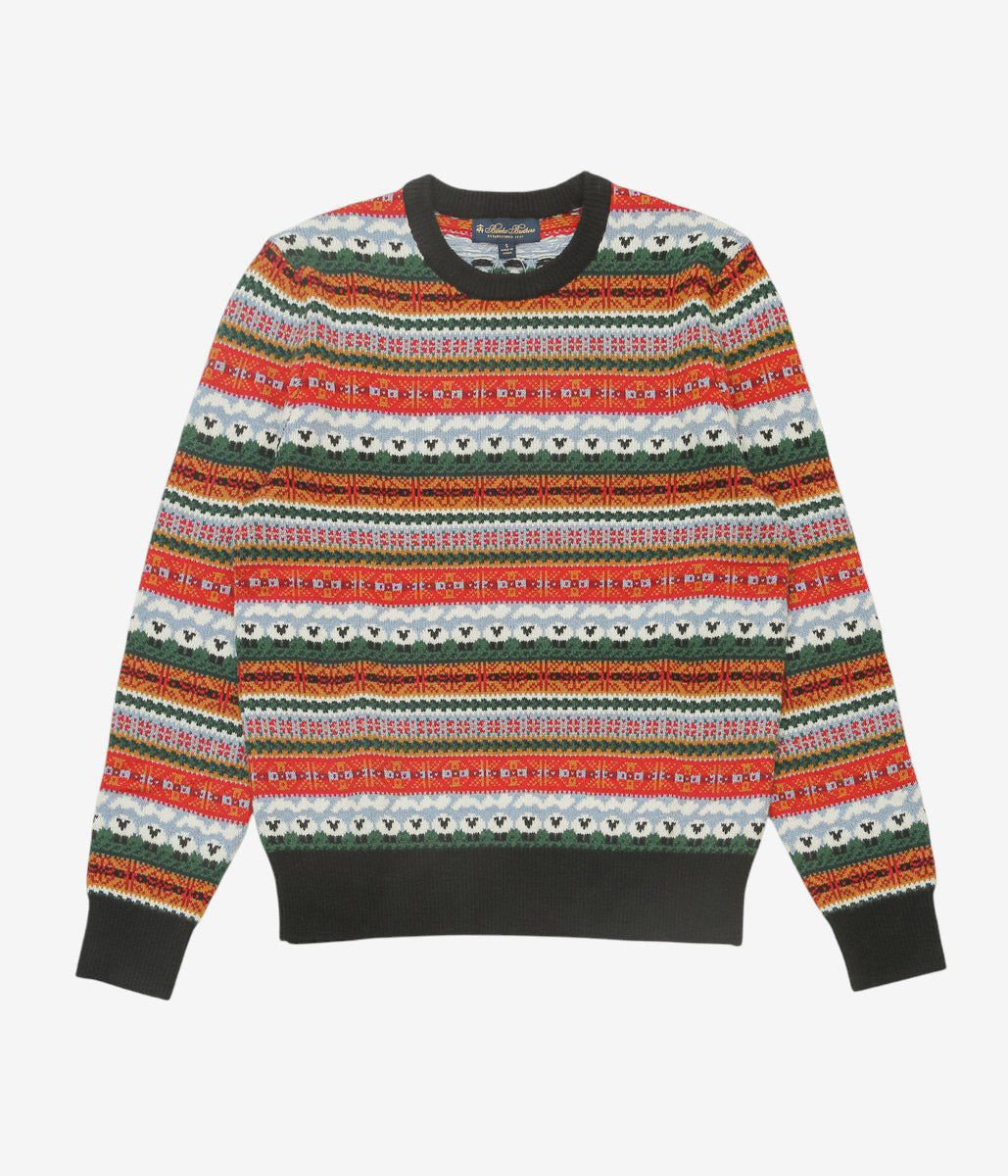BROOKS BROTHERS ''SWT ML SHEEP FAIL ISLE'' (SHEEP FAIRSLE)