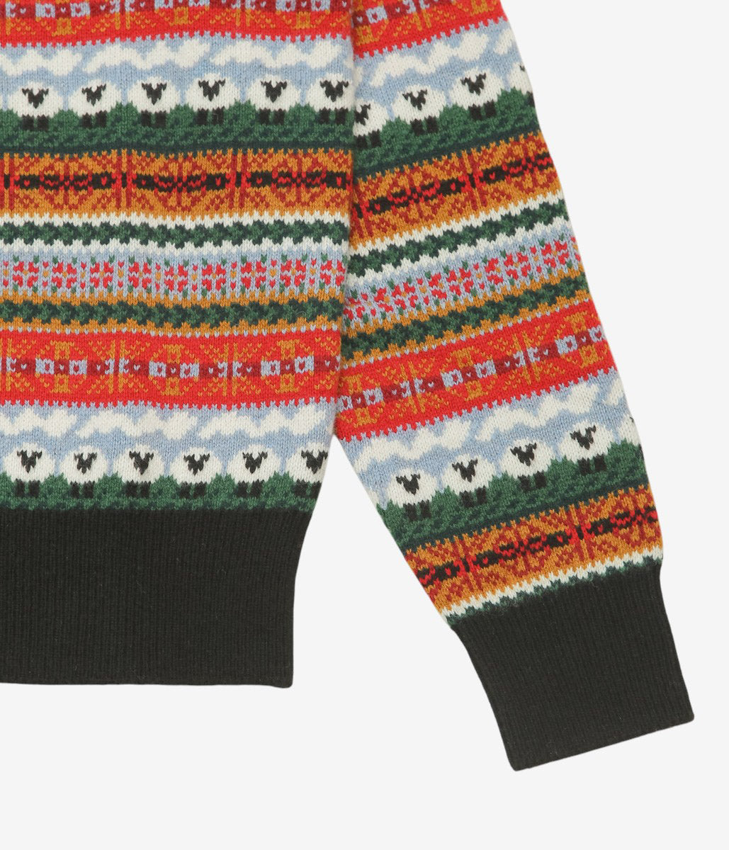 BROOKS BROTHERS ''SWT ML SHEEP FAIL ISLE'' (SHEEP FAIRSLE)