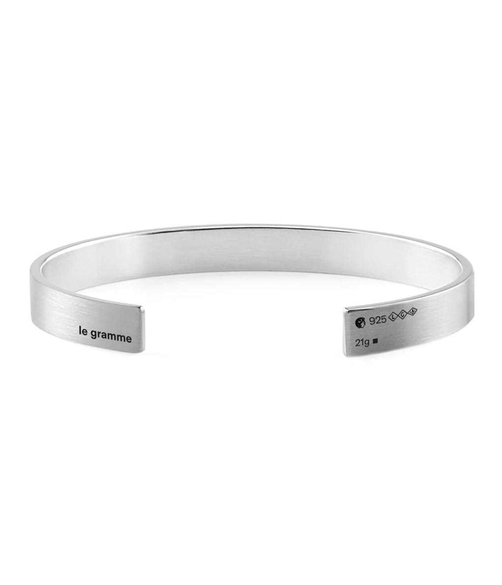 LE GRAMME "21G RIBBON BRACELET BRUSHED" (NEW)