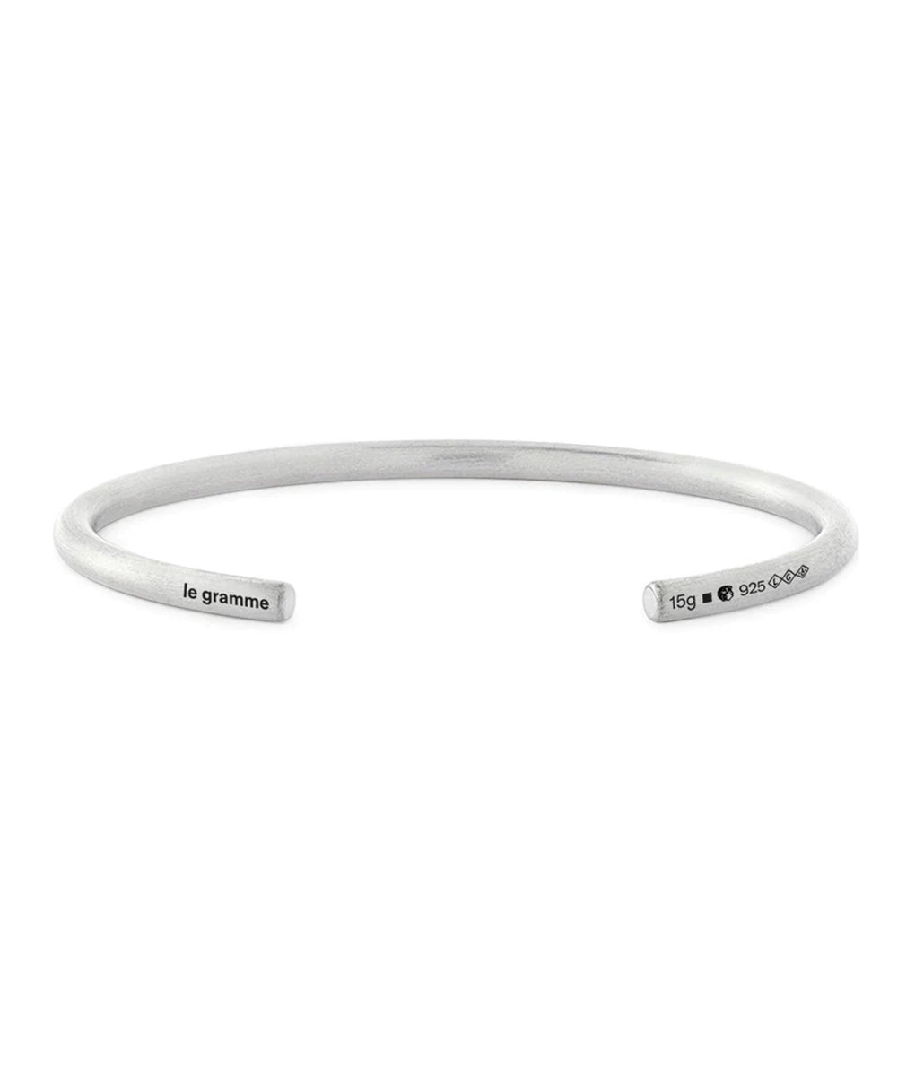 LE GRAMME "15G BANGLE BRACELET BRUSHED"（NEW)