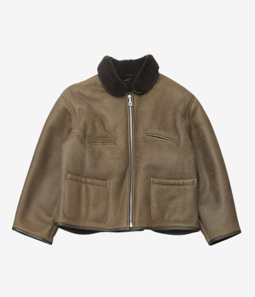 CAWLEY ''ANTIQUE AVIATOR FLYING JACKET'' (ANTIQUE CHOCOLATE)
