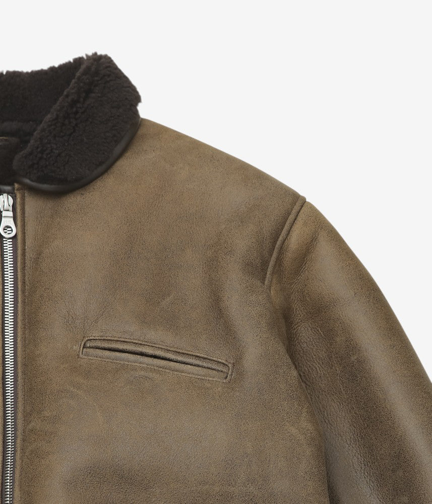 CAWLEY ''ANTIQUE AVIATOR FLYING JACKET'' (ANTIQUE CHOCOLATE)