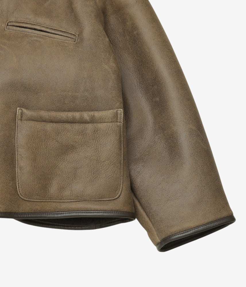 CAWLEY ''ANTIQUE AVIATOR FLYING JACKET'' (ANTIQUE CHOCOLATE)