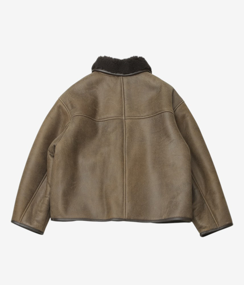 CAWLEY ''ANTIQUE AVIATOR FLYING JACKET'' (ANTIQUE CHOCOLATE)