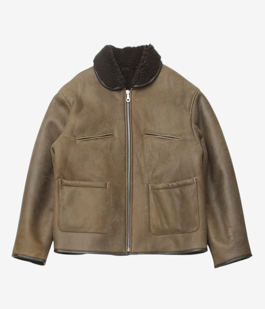 CAWLEY ''ANTIQUE AVIATOR MENS FLYING JACKET'' (ANTIQUE CHOCOLATE)