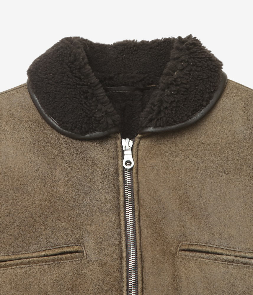 CAWLEY ''ANTIQUE AVIATOR MENS FLYING JACKET'' (ANTIQUE CHOCOLATE)