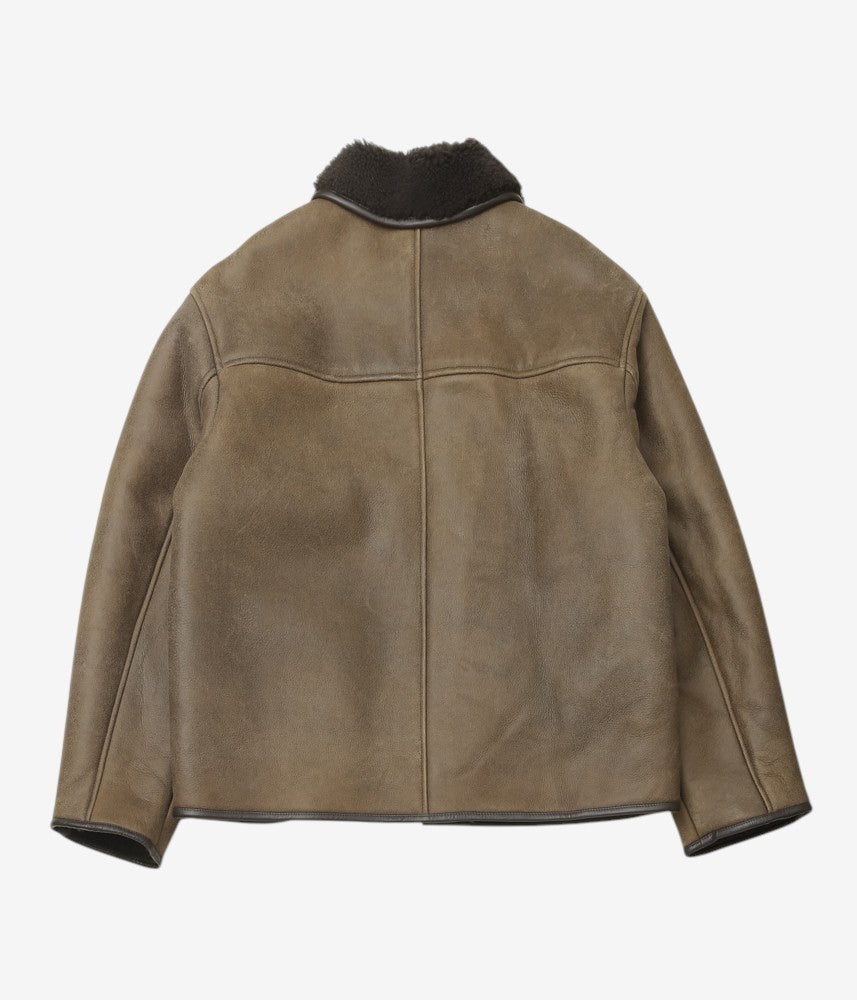 CAWLEY ''ANTIQUE AVIATOR MENS FLYING JACKET'' (ANTIQUE CHOCOLATE)