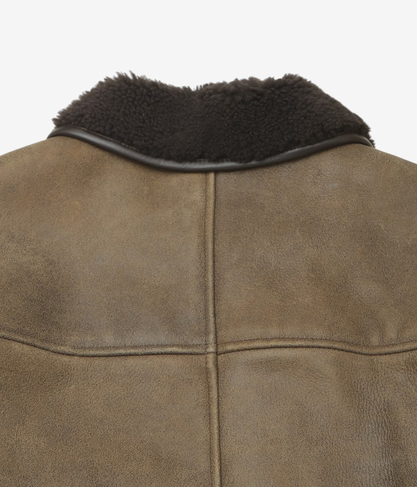 CAWLEY ''ANTIQUE AVIATOR MENS FLYING JACKET'' (ANTIQUE CHOCOLATE)