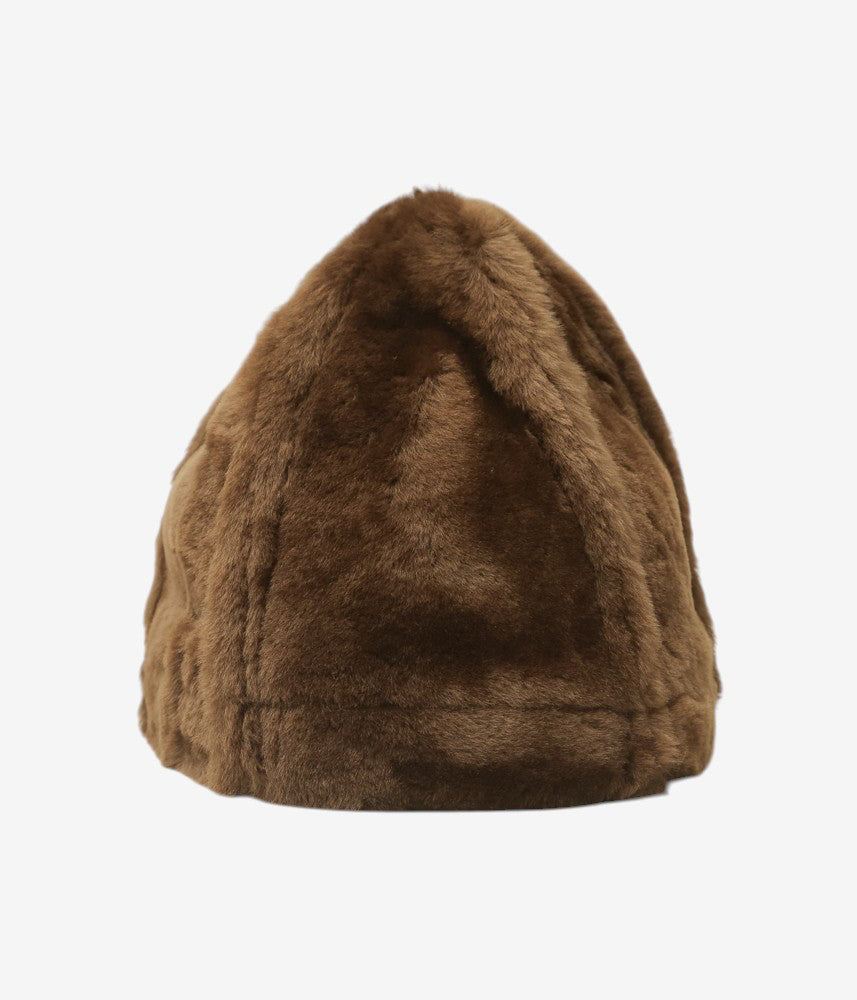 CAWLEY ''STRAIGHT HAIR HIGH PEAK HAT'' (PECAN)