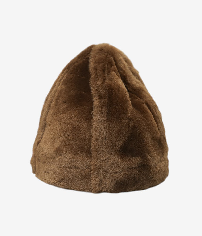 CAWLEY ''STRAIGHT HAIR HIGH PEAK HAT'' (PECAN)