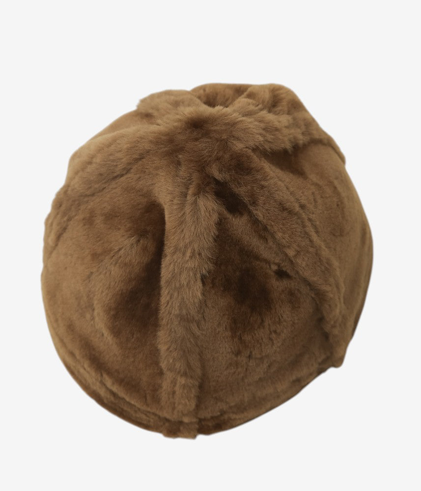 CAWLEY ''STRAIGHT HAIR HIGH PEAK HAT'' (PECAN)