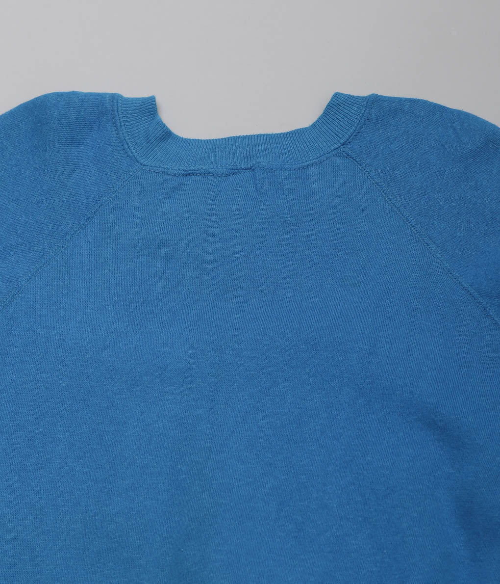 USED&VINTAGE ''"CHARLES TOWN RACES"SWEATSHIRT'' (BLUE)