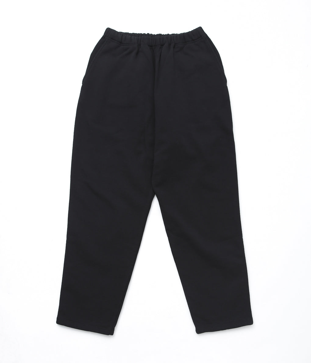 COMOLI ''コットン裏毛 パンツ'' (BLACK)