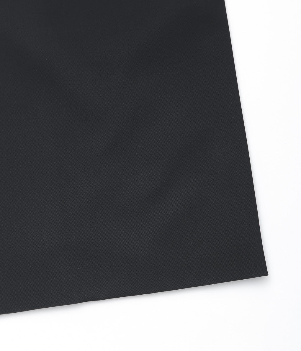 COMOLI ''ウールギャバ バルカラーコート'' (BLACK) – THE STORE