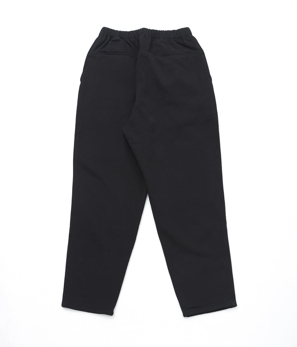 COMOLI ''コットン裏毛 パンツ'' (BLACK)