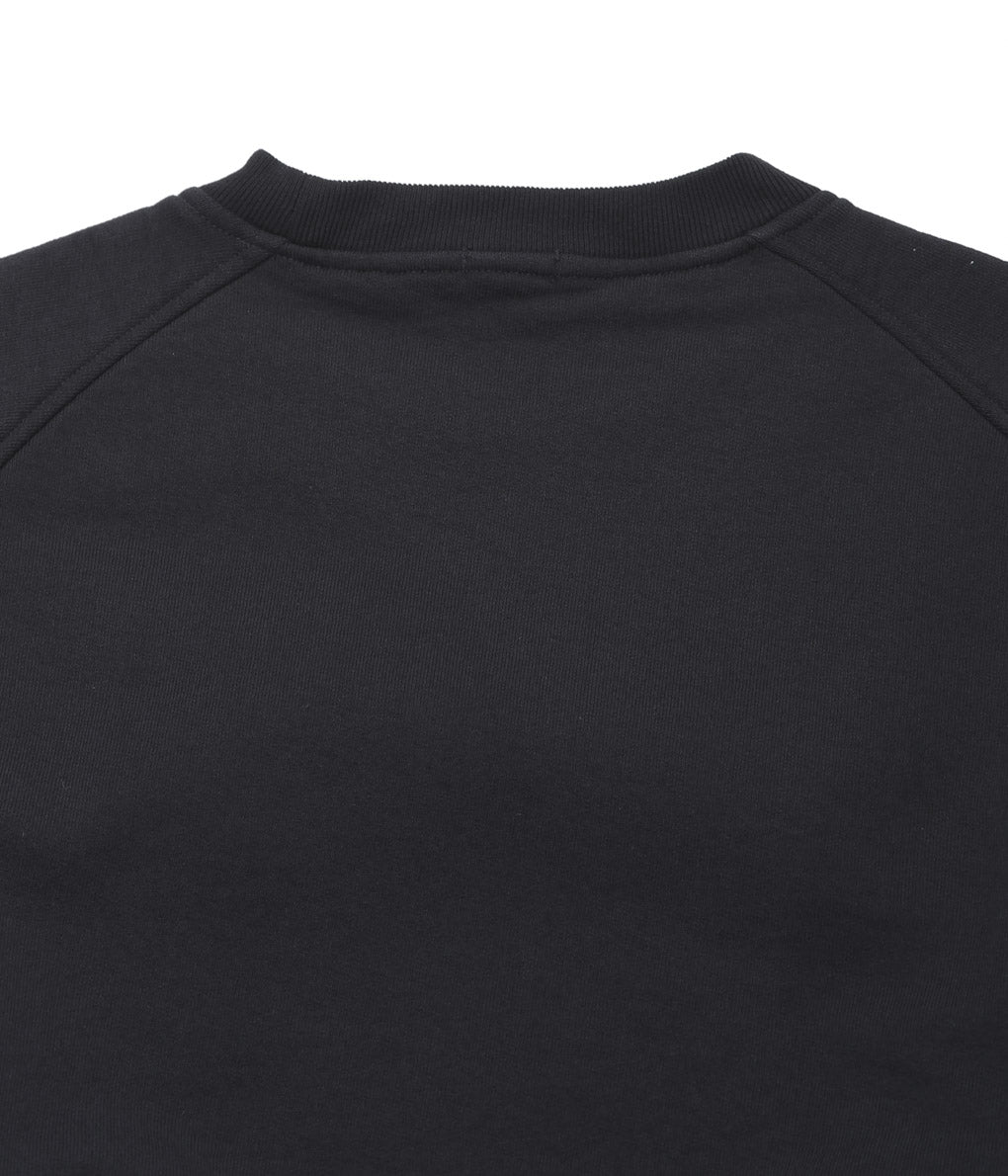 COMOLI ''コットン裏毛 クルーネック'' (BLACK) – THE STORE BY MAIDENS