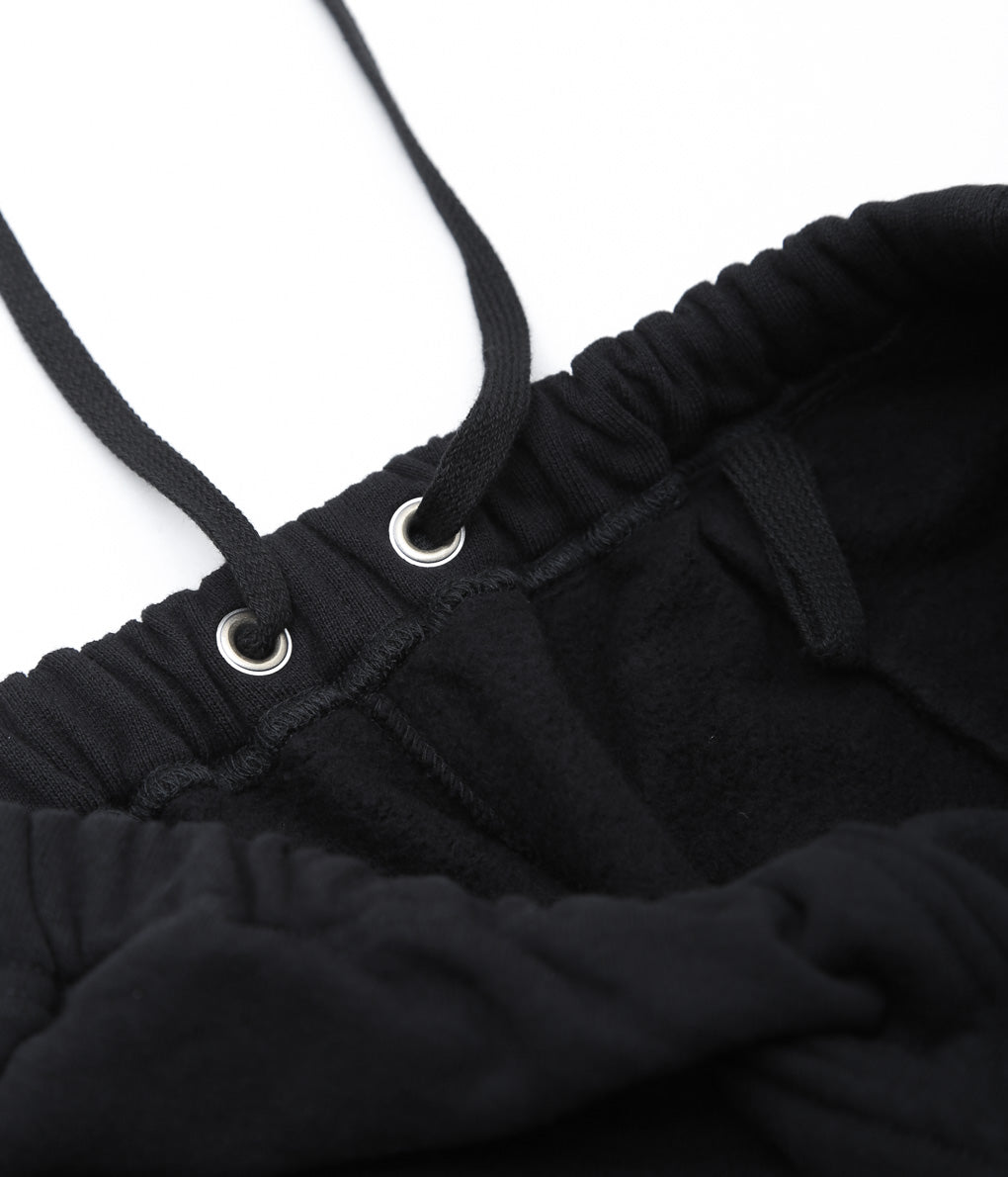 COMOLI ''コットン裏毛 パンツ'' (BLACK) – THE STORE BY MAIDENS