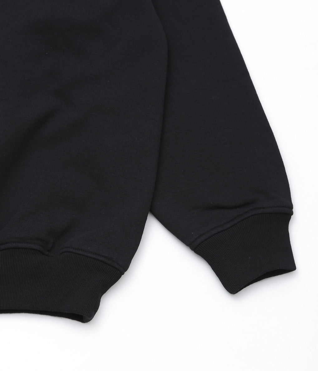 COMOLI ''コットン裏毛 クルーネック'' (BLACK) – THE STORE BY MAIDENS