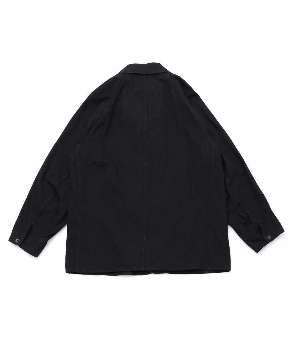 COMOLI ''デニム ワークジャケット'' (BLACK)