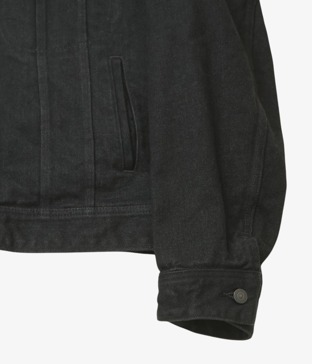 COMOLI ''블랙 데님 재킷'' (BLACK)
